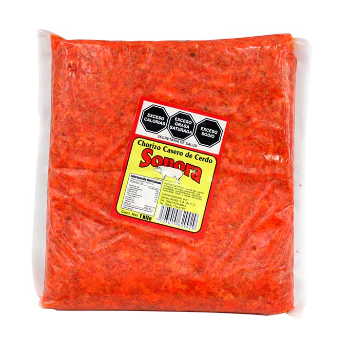 Chorizo de puerco Sonora