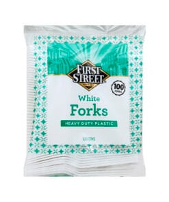Tenedores de plástico First Street