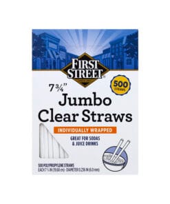 Popotes Jumbo con envoltura First Street