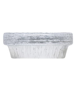 Alternative view of Recipiente redondo de aluminio con tapa First Street