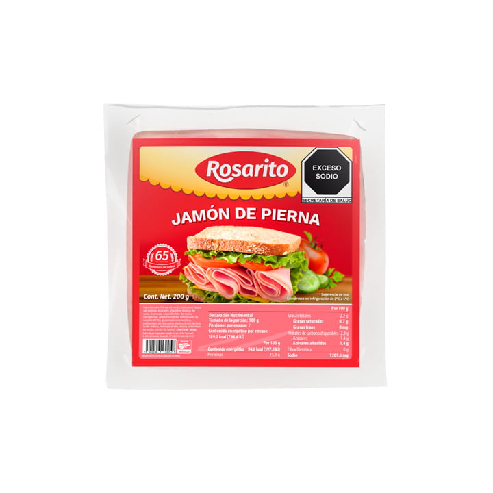 Jamón de pierna fino Rosarito