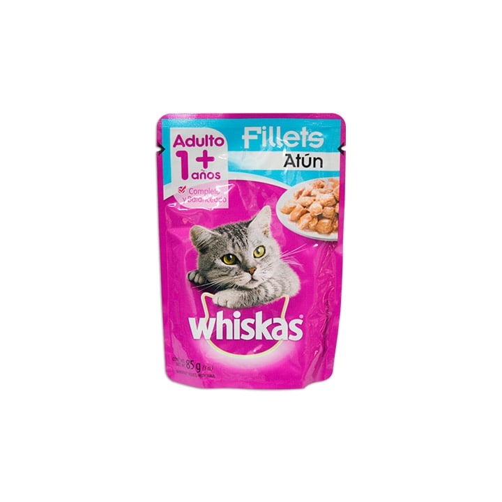 Alimento en sobre para gato atún Whiskas