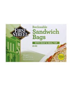 Bolsas para sandwich zip First Street