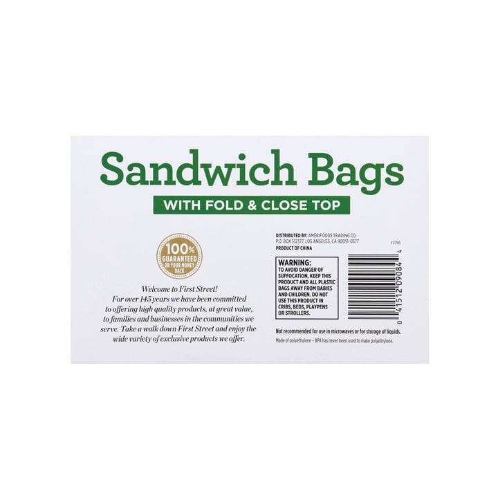 Bolsas para sandwich First Street - Image 2