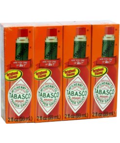 Salsa Picante Tabasco 4 piezas