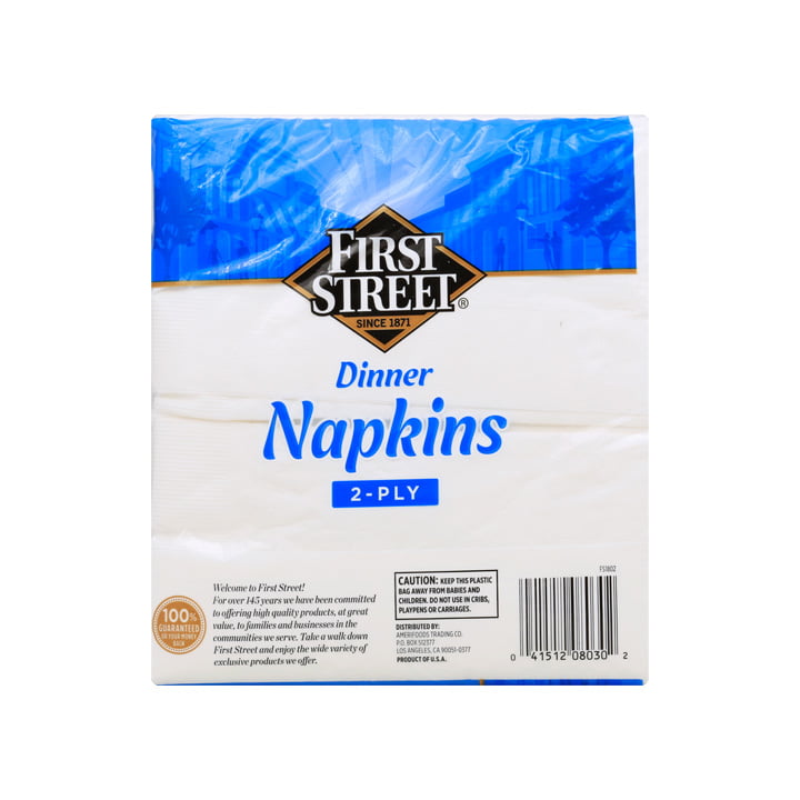 Servilletas para cena hoja doble First Street - Image 2