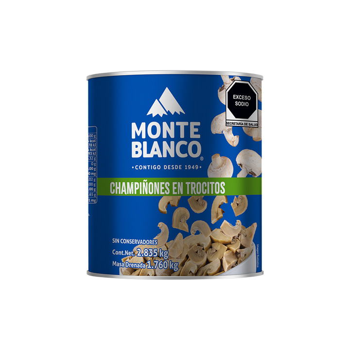Champiñón en trocitos Monte Blanco
