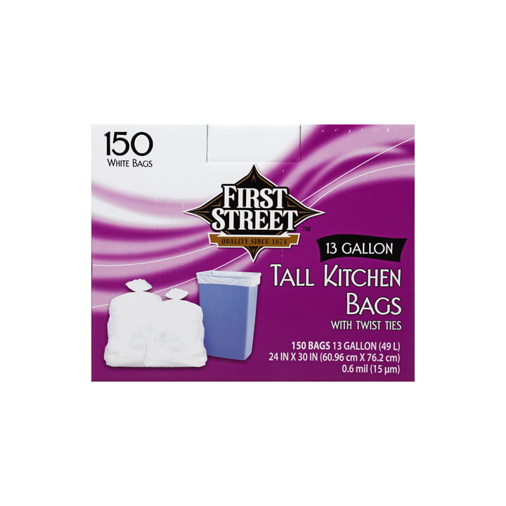 Bolsa para basura First Street 13 gal