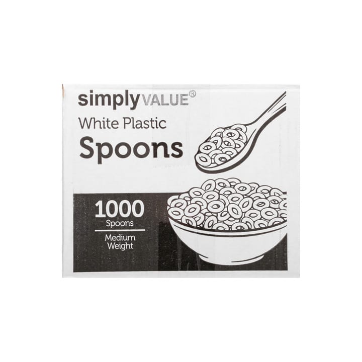 Cucharas de plástico Simply Value 1000 pz - Image 2