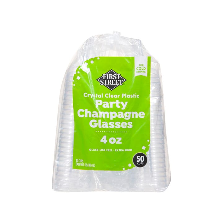 Copa de plástico para champaña First Street