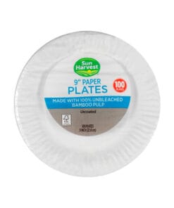 Plato de papel Sun Harvest 9"