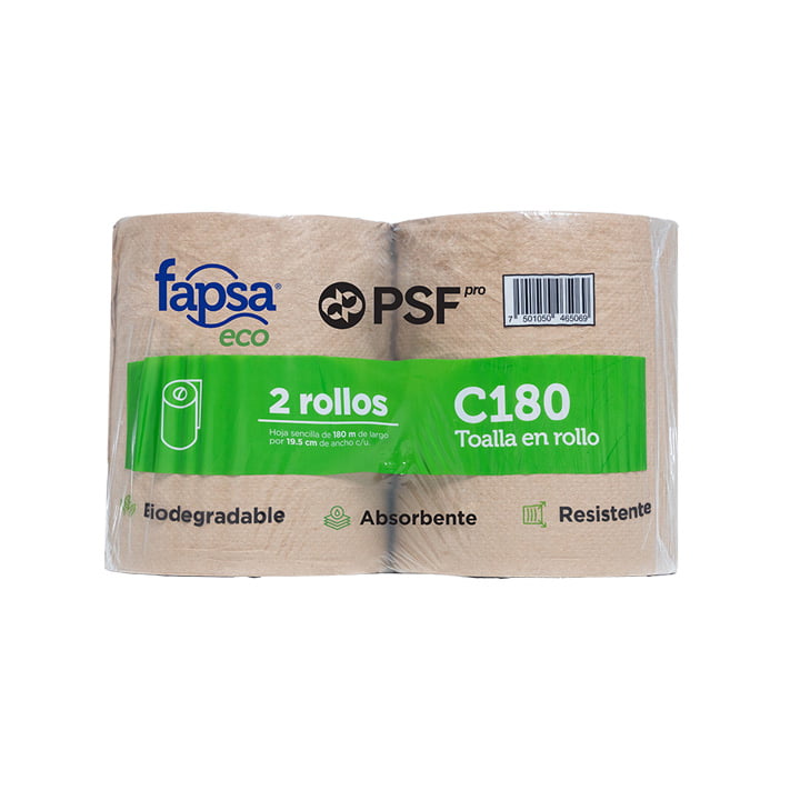 Toalla de papel café multi