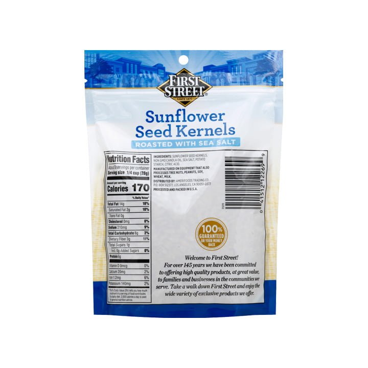 Semillas de girasol tostadas y saladas First Street - Image 2