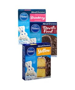Harina para pastel variedad Pillsbury