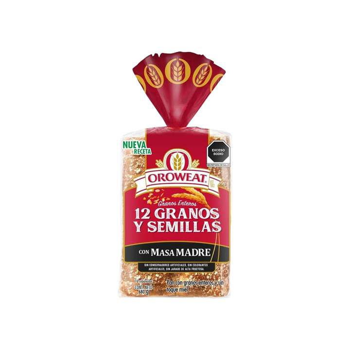 Pan de barra Oroweat 12 granos