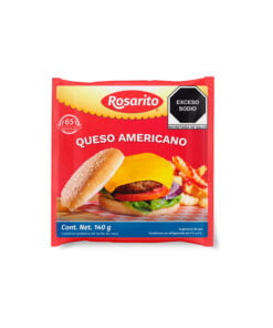 Queso amarillo rebanado Rosarito