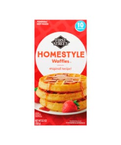 Waffles estilo casero First Street