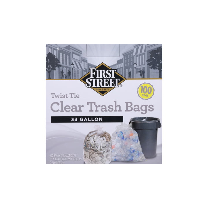 Bolsas para basura de 33 galones First Street