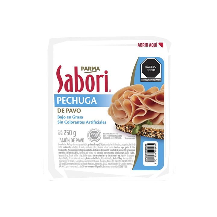 Jamón pechuga de pavo Sabori