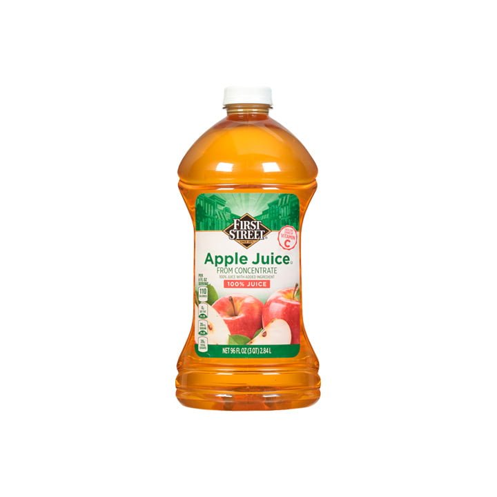 Jugo de manzana First Street