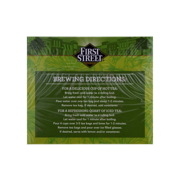 Té verde First Street (40 pz) - Image 2