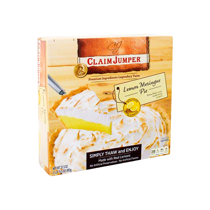 Pay de limón y merengue Claim Jumper