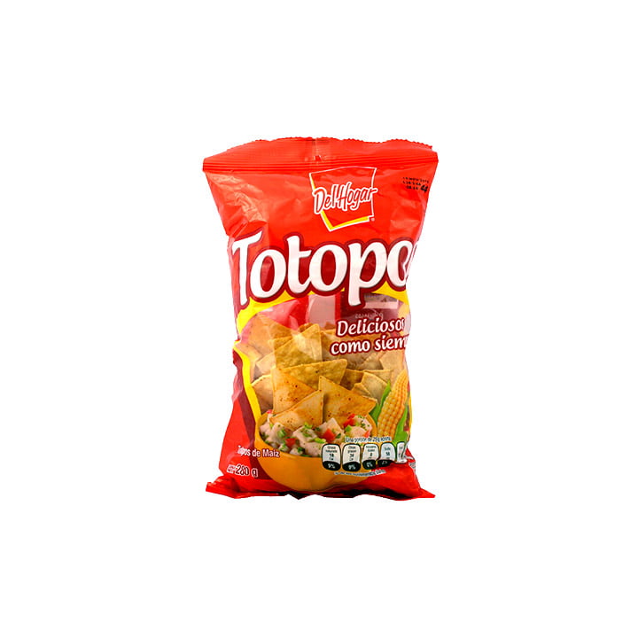 Totopos de maíz Del Hogar