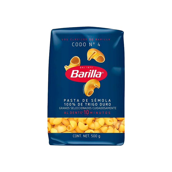 Pasta de codo 4 Barilla
