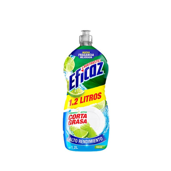 Lavatrastes aroma limón Eficaz (1.2 l)
