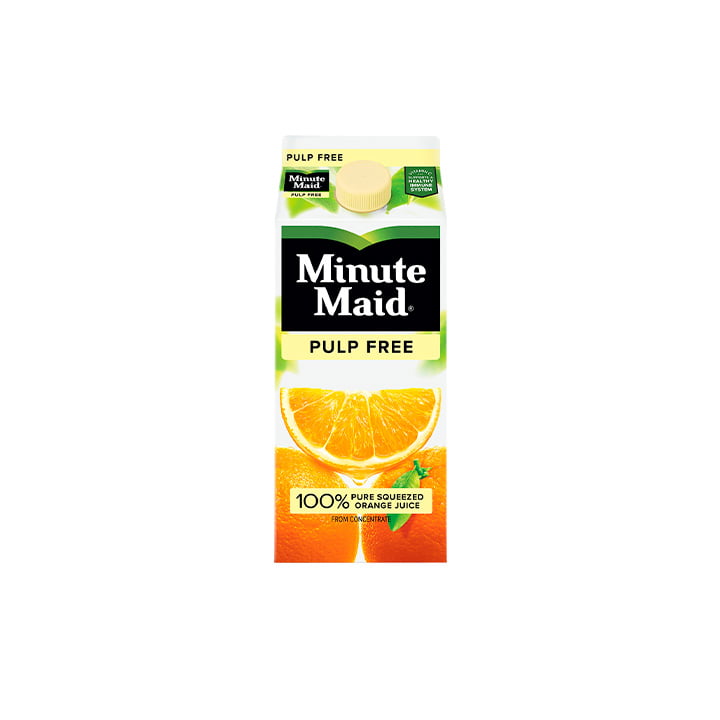 Jugo de naranja sin pulpa Minute Maid