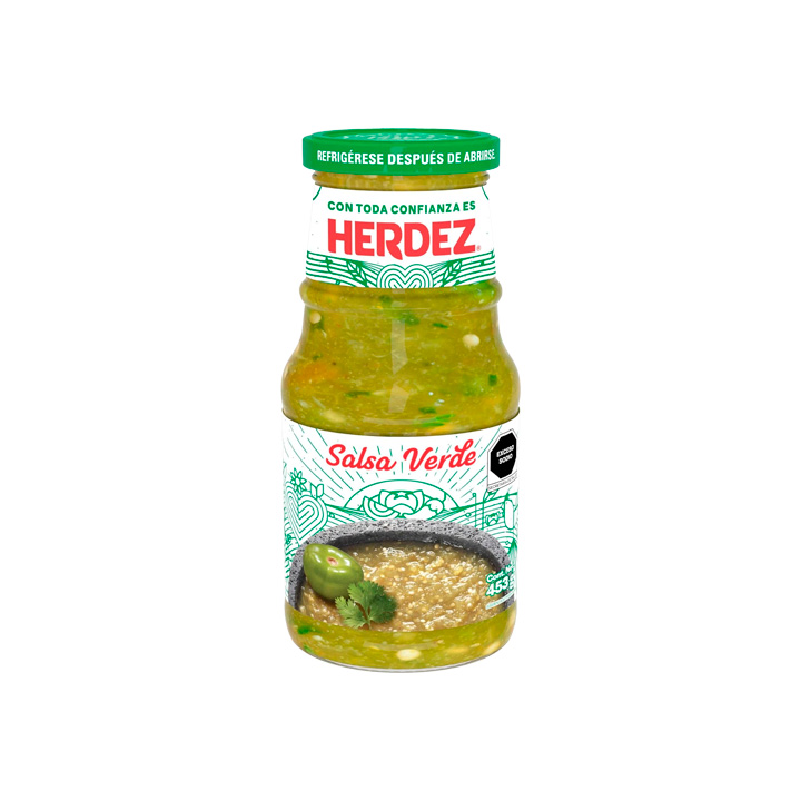 Salsa verde Herdez (453 g)