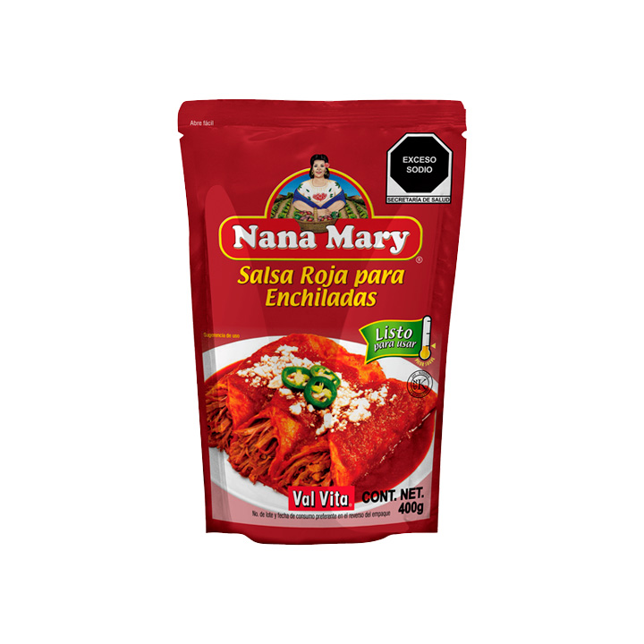 Salsa roja para enchiladas Nana Mary