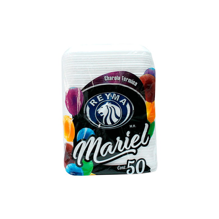 Charola térmica Mariel 855 (50 pz)