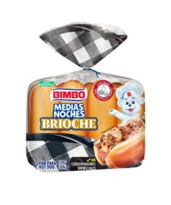 Pan para hot dog medias noches Brioche Bimbo