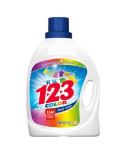 Detergente maxi poder color 123