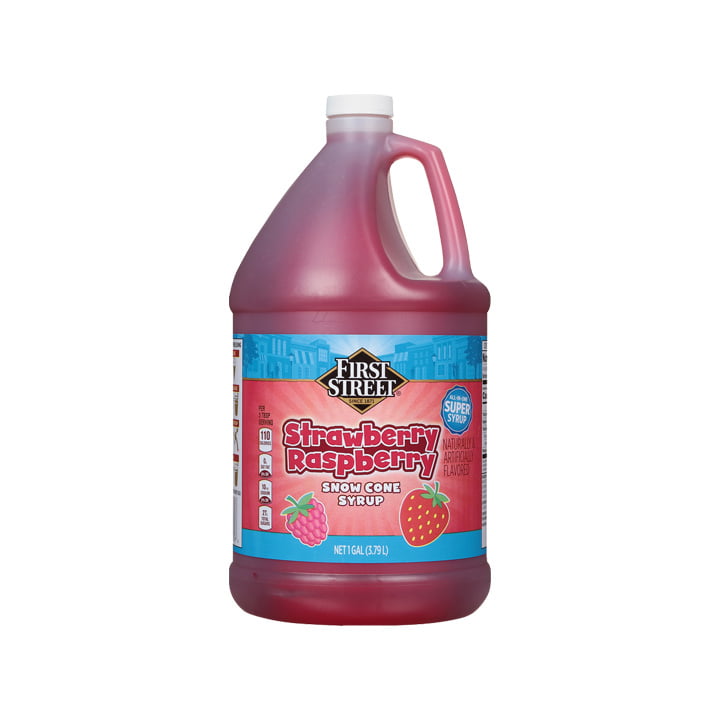 Jarabe sabor fresa y frambuesa First Street