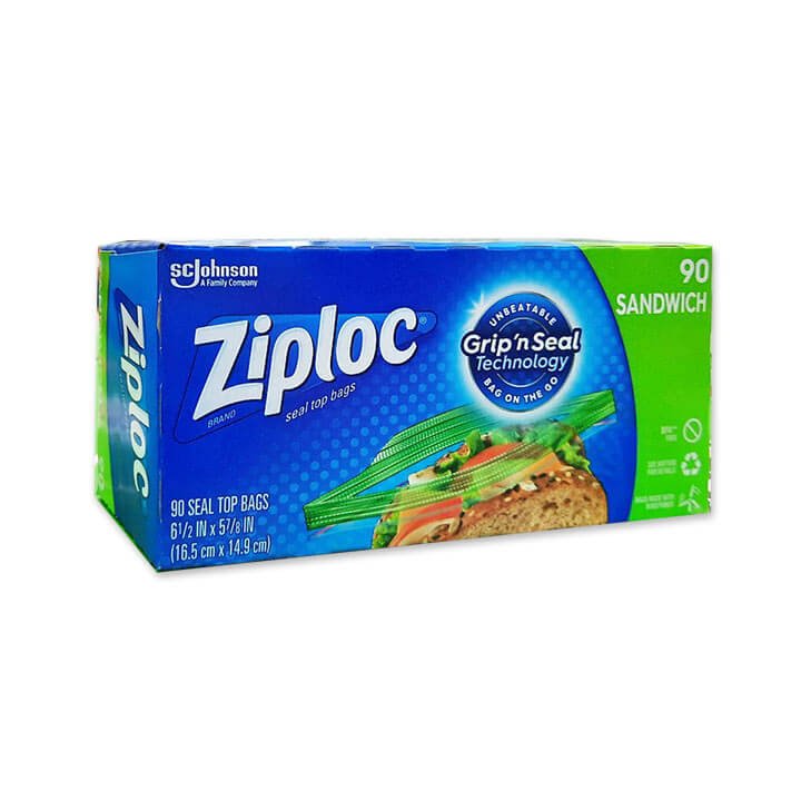 Bolsas de plástico con cierre para sándwich Ziploc