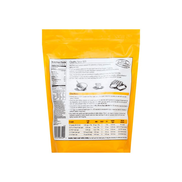 Harina amarilla para pastel First Street - Image 2
