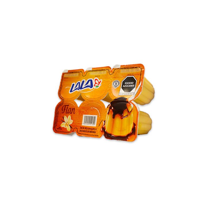 Flan sabor a vainilla Lala
