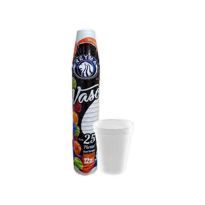 Vaso de foam Reyma (25 pz)
