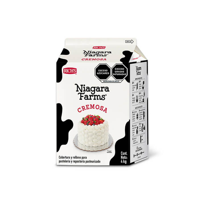 Crema cremosa niagara farms Rich's (4 kg)