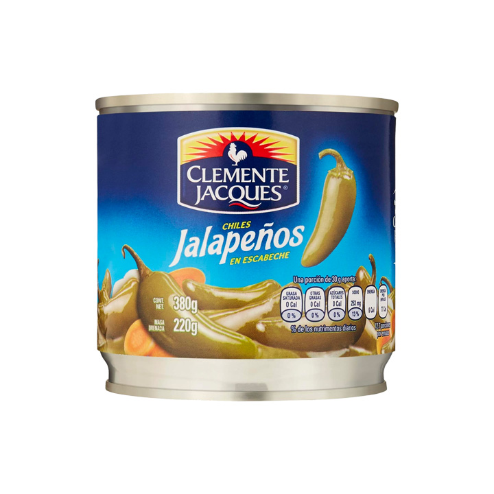 Chiles jalapeños en escabeche Clemente Jacques