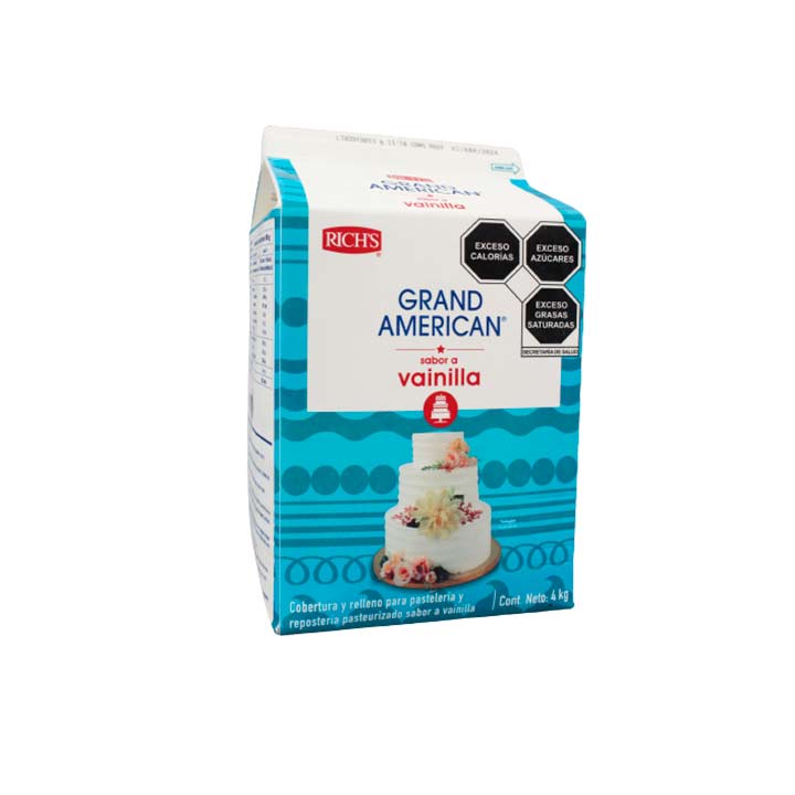 Crema grand american sabor vainilla Rich's (4 kg) - Image 2