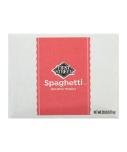 Spaghetti largo First Street