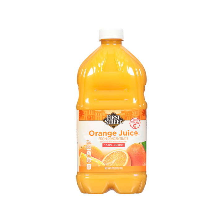 Jugo de naranja 100% First Street