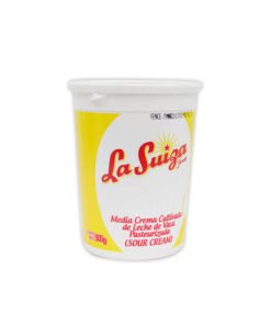 Alternative view of Media crema agria La Suiza