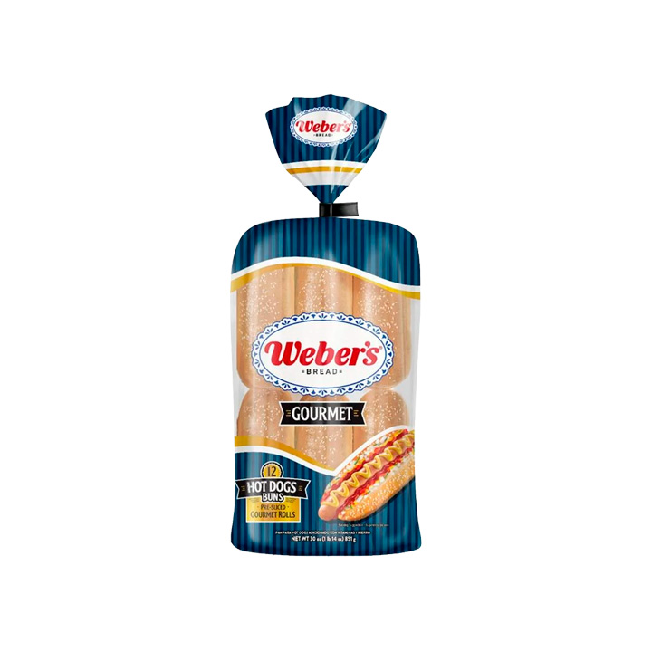 Pan para hot dog gourmet Weber's