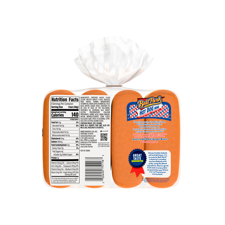 Pan para hot dog Ball Park - Image 3
