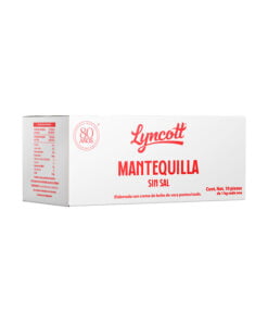 Mantequilla sin sal Lyncott