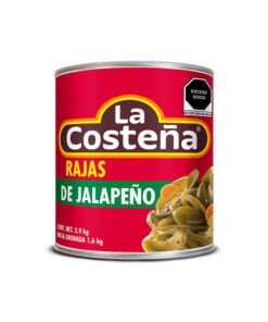 Rajas de jalapeño en escabeche La Costeña